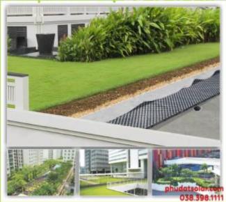 Tấm Nhựa Thoát Nước Trồng Cây